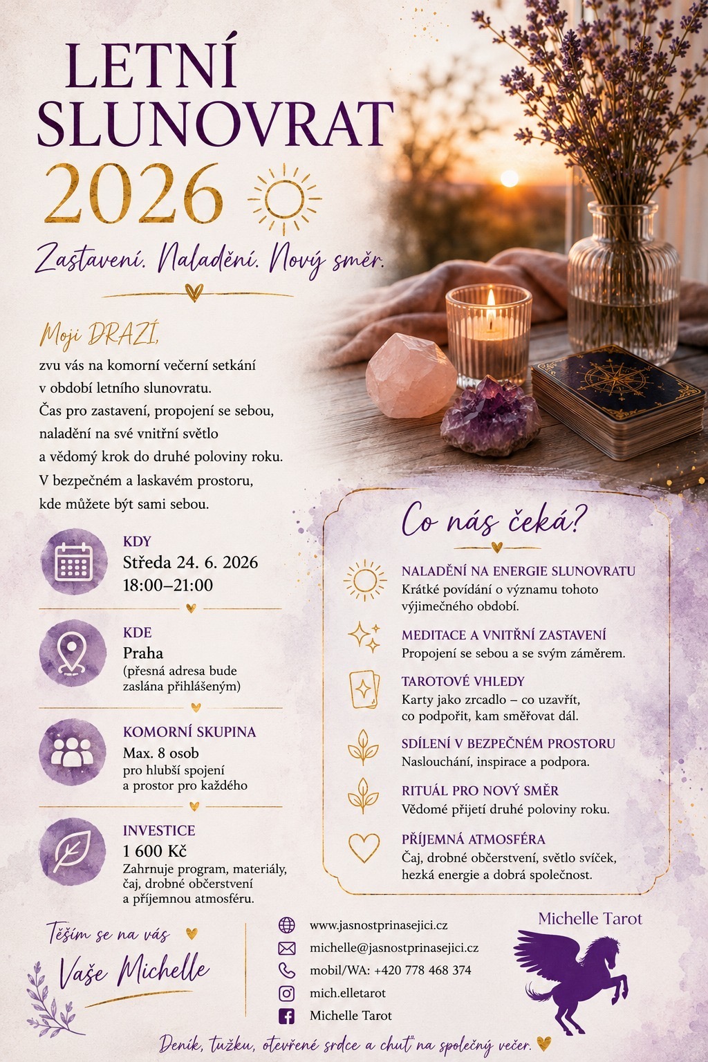 Letní slunovrat 2026 — leták